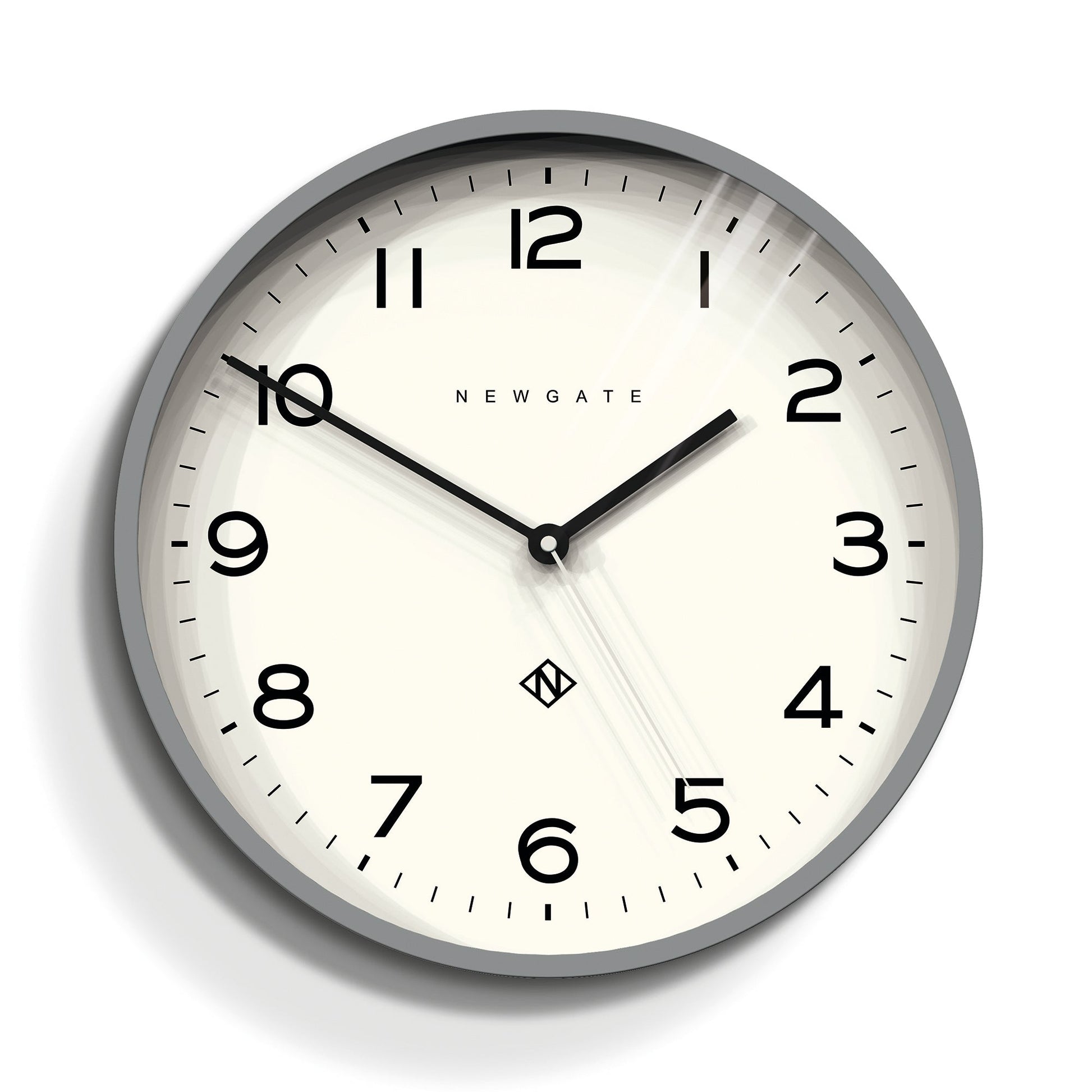 Newgate Number Three Echo Clock Silicone Grey V398-NGNUMTHR129PGY