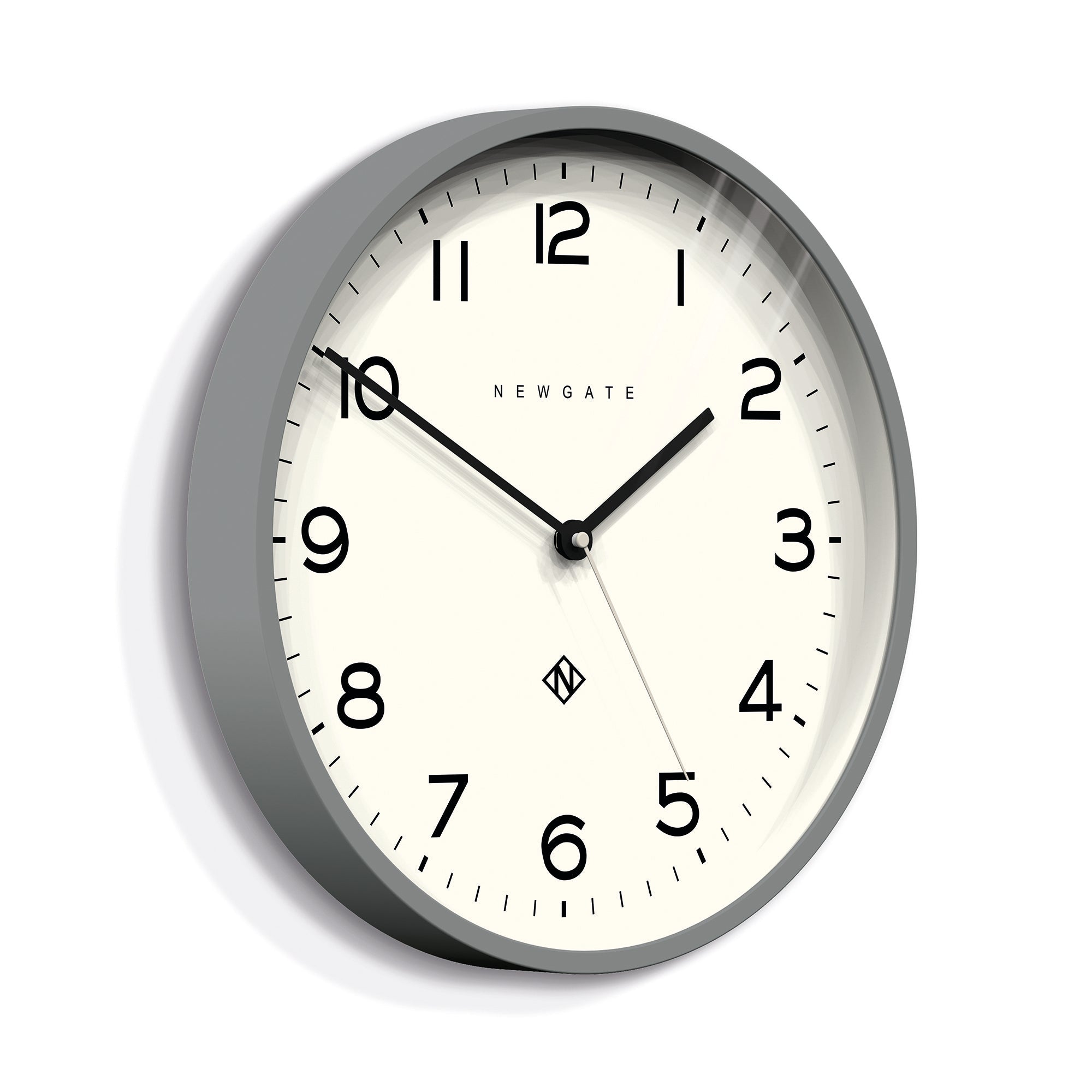 Newgate Number Three Echo Clock Silicone Grey V398-NGNUMTHR129PGY