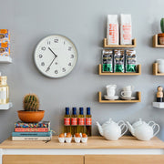 Newgate Number Three Echo Clock Silicone Grey V398-NGNUMTHR129PGY