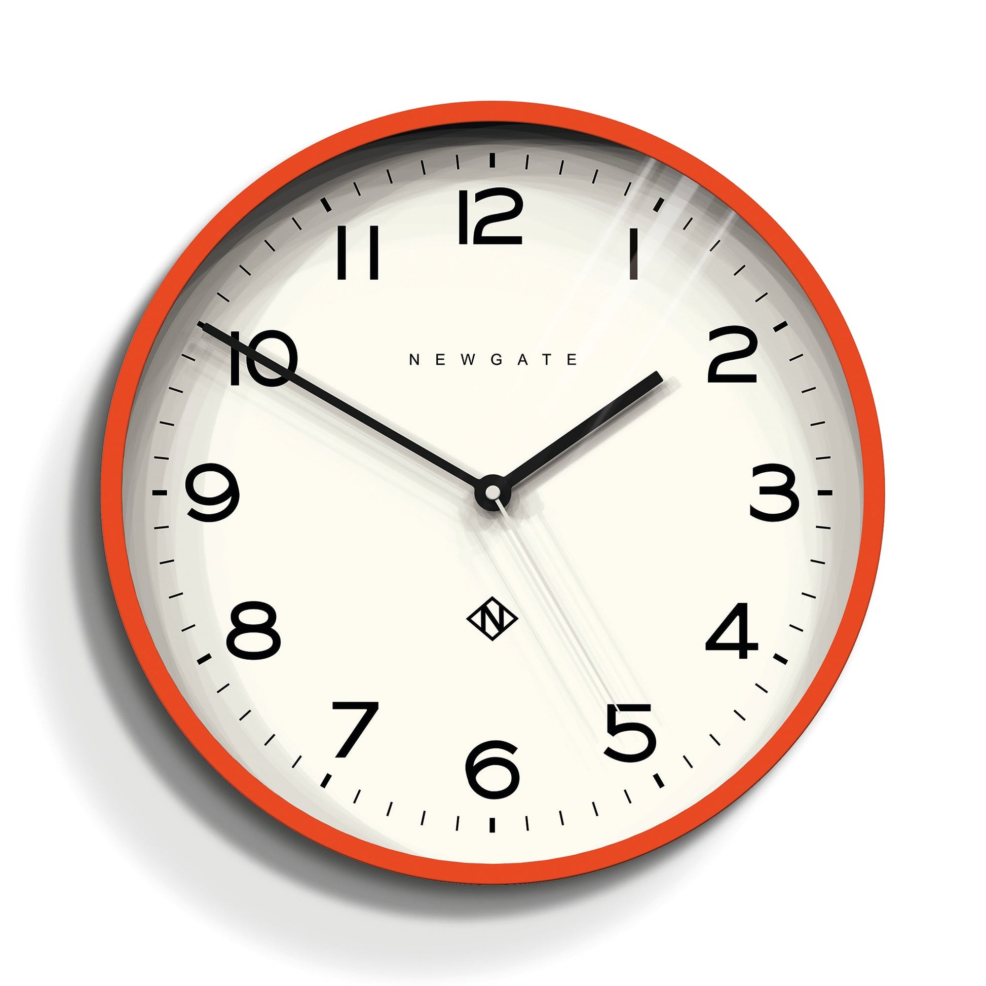 Newgate Number Three Echo Clock Silicone Orange V398-NGNUMTHR129PO
