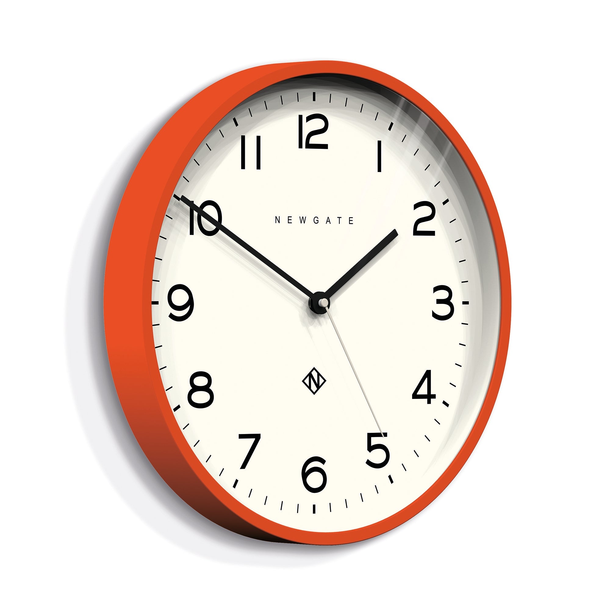 Newgate Number Three Echo Clock Silicone Orange V398-NGNUMTHR129PO
