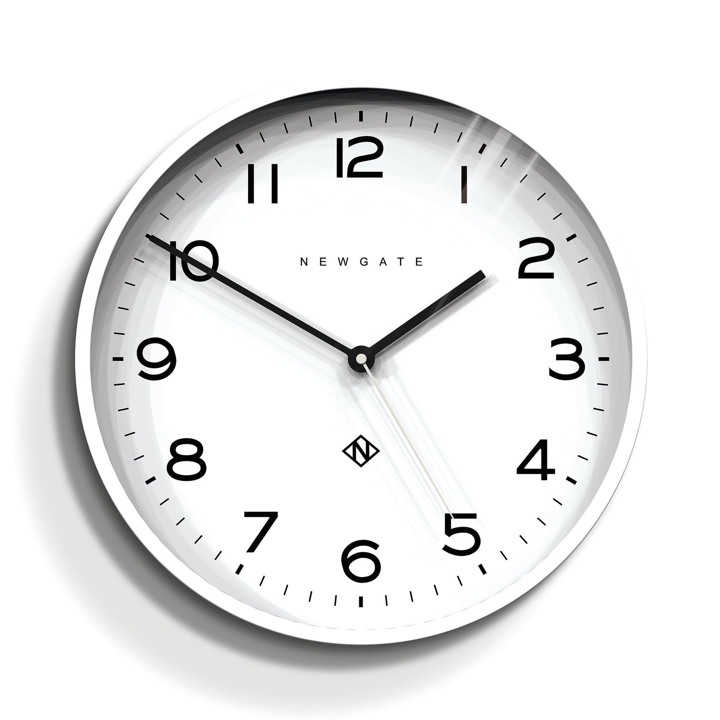 Newgate Number Three Echo Clock Silicone White V398-NGNUMTHR129PW