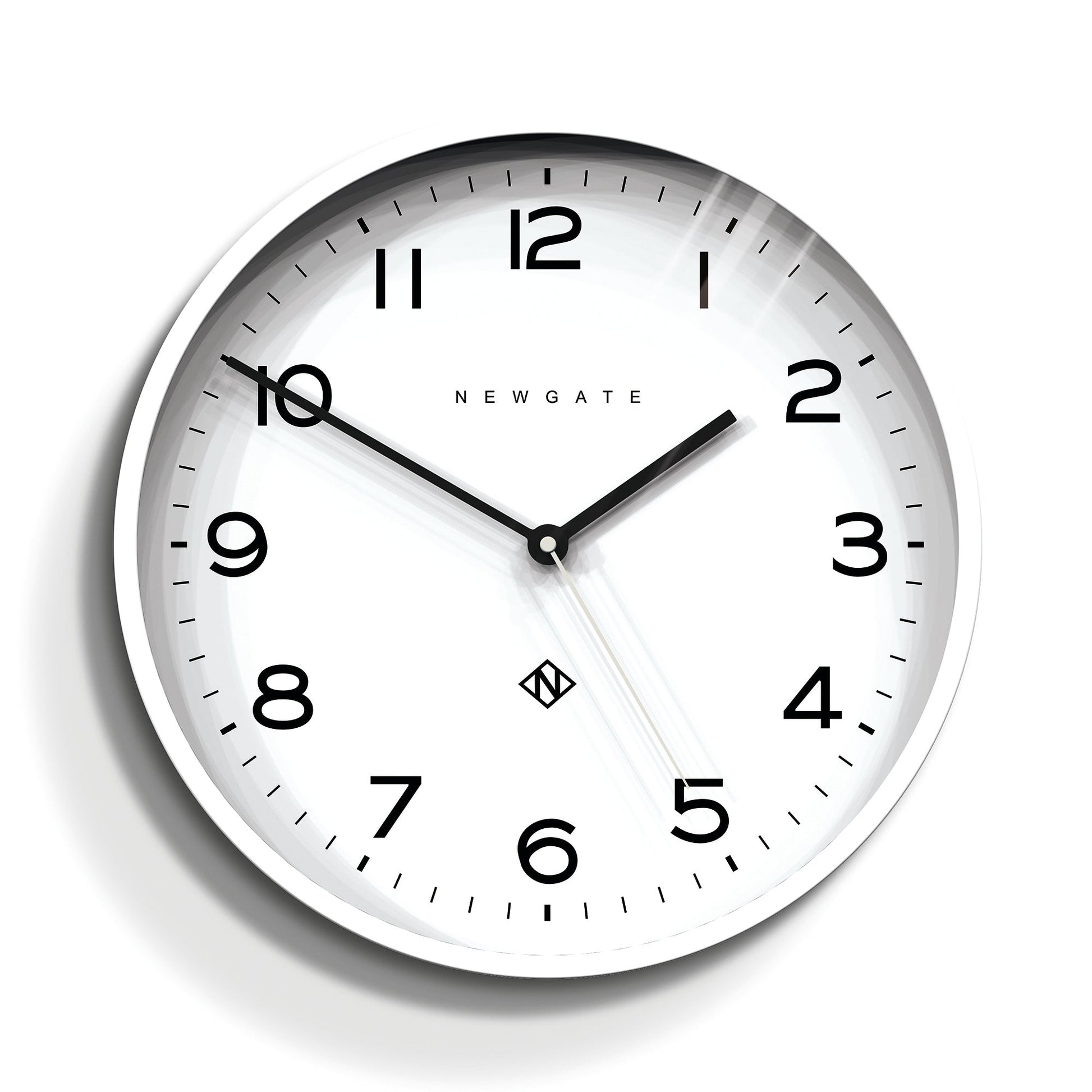 Newgate Number Three Echo Clock Silicone White V398-NGNUMTHR129PW