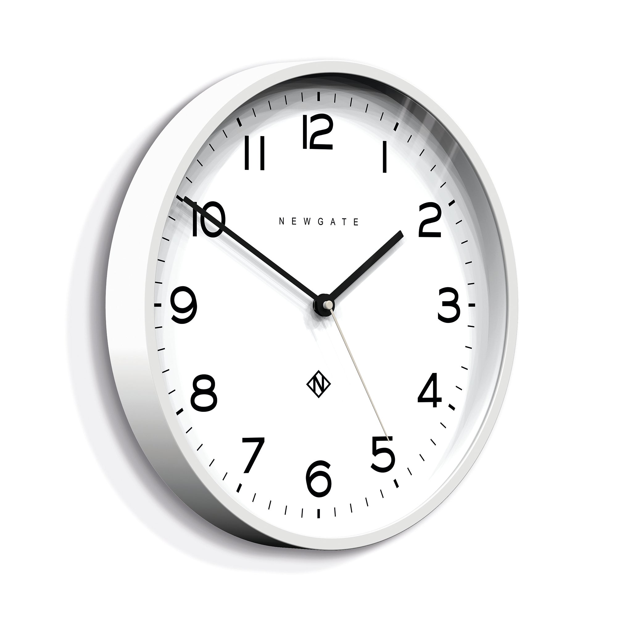Newgate Number Three Echo Clock Silicone White V398-NGNUMTHR129PW