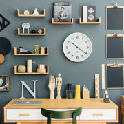 Newgate Number Three Echo Clock Silicone White V398-NGNUMTHR129PW