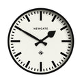 Newgate Railway Clock Black V398-NGNUMTHR390K