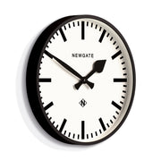 Newgate Railway Clock Black V398-NGNUMTHR390K