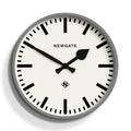 Newgate Railway Clock Grey V398-NGNUMTHR390PGY