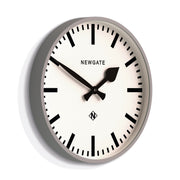 Newgate Railway Clock Grey V398-NGNUMTHR390PGY