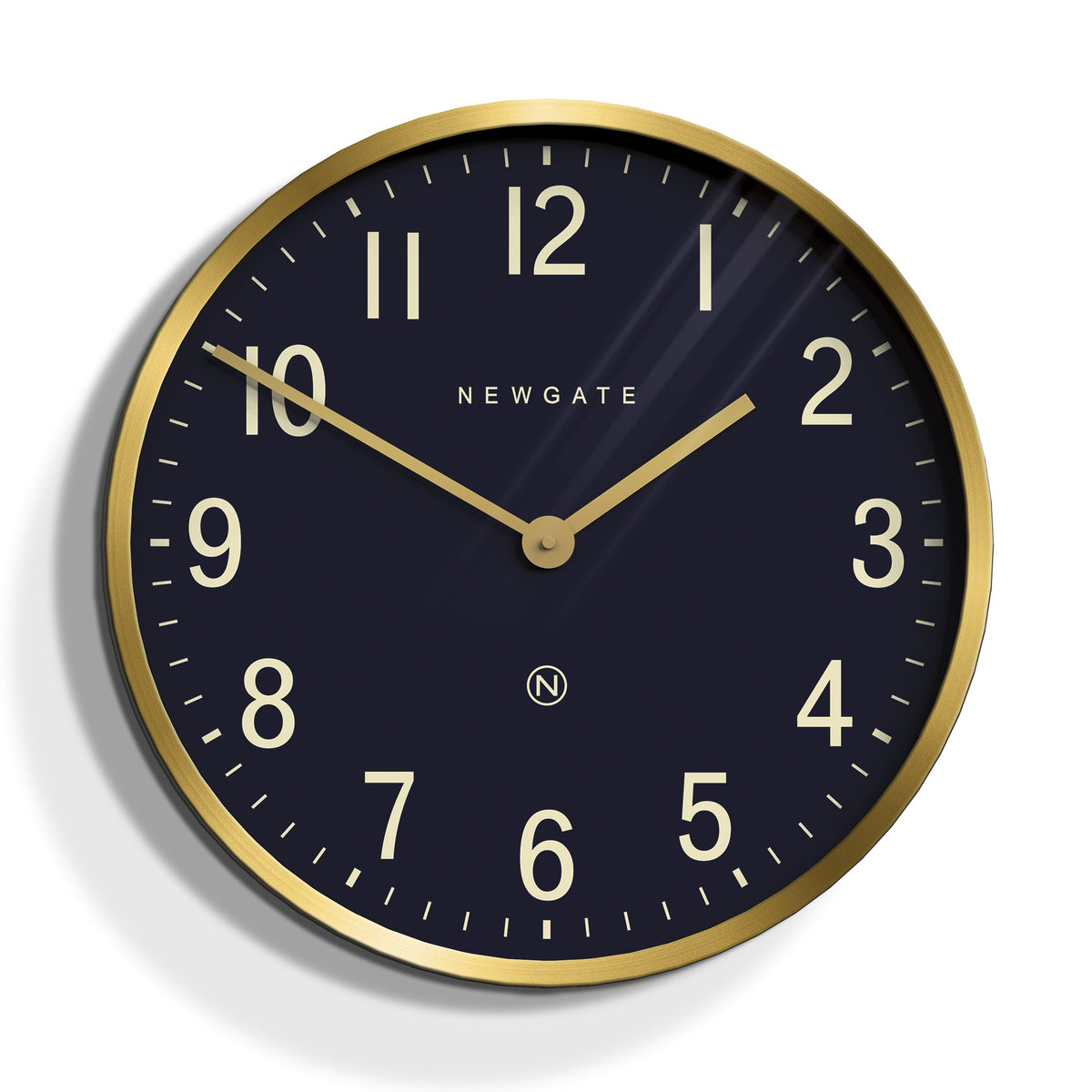 Newgate Mr Edwards Clock Radial Brass V398-NGPUT373RAB