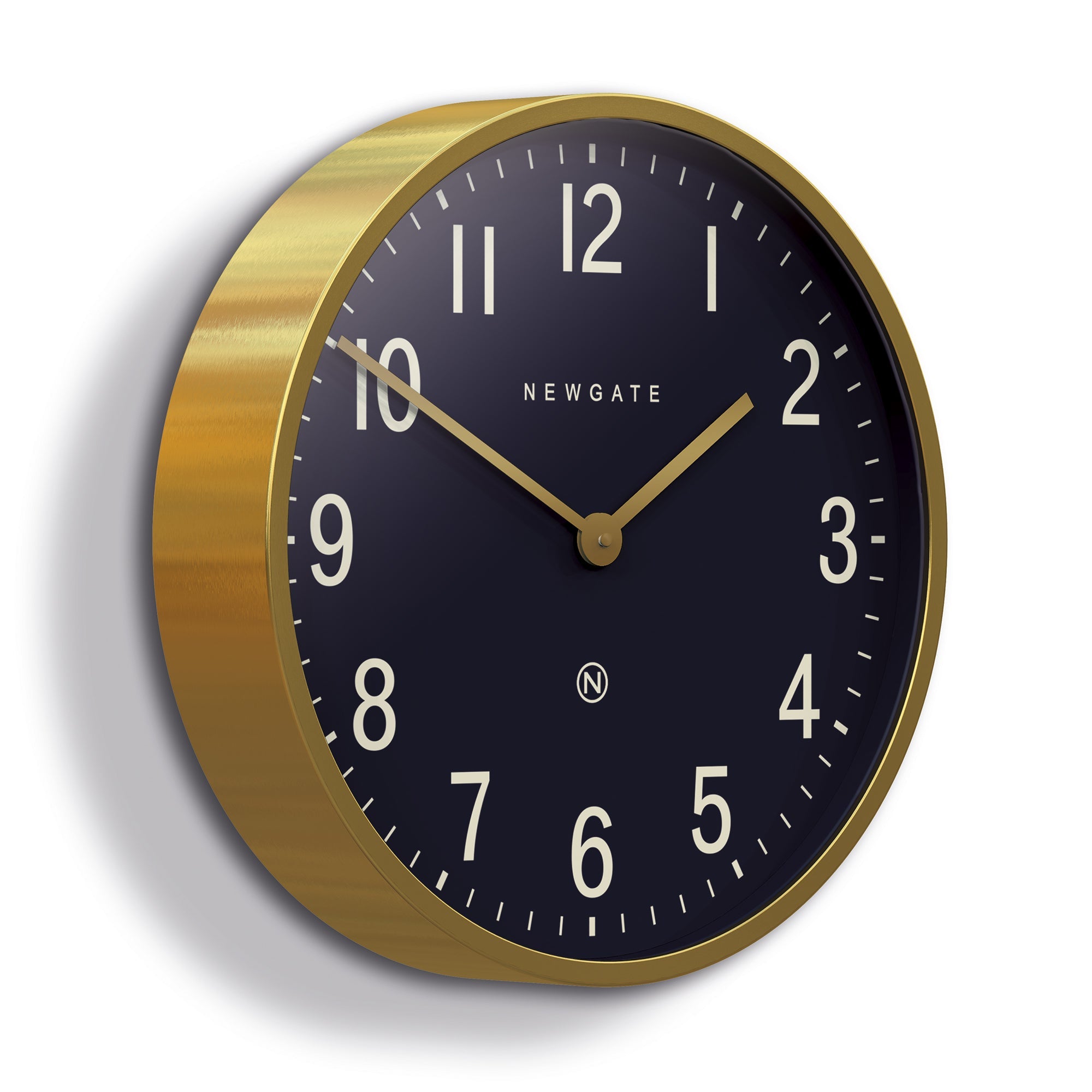 Newgate Mr Edwards Clock Radial Brass V398-NGPUT373RAB