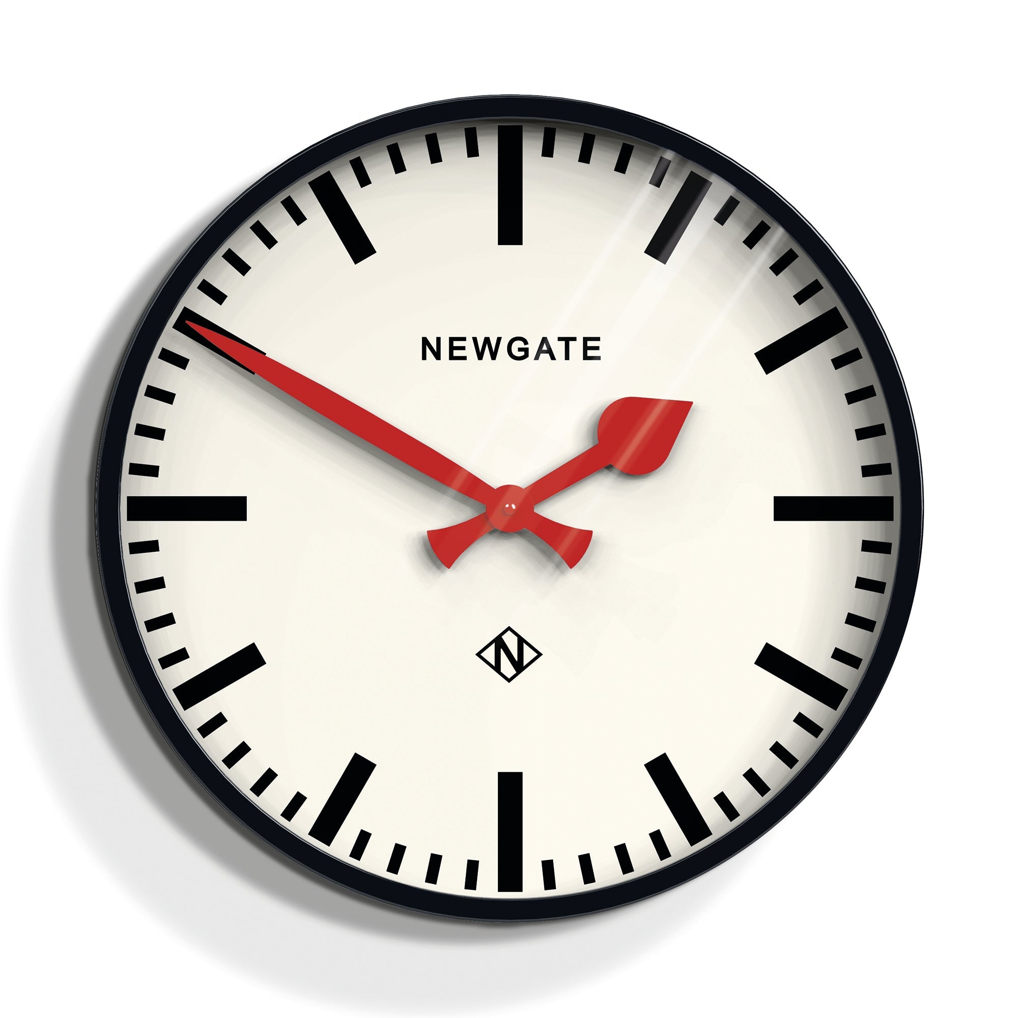 Newgate Putney Clock Black V398-NGPUT390K