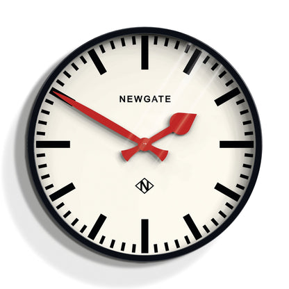 Newgate Putney Clock Black V398-NGPUT390K