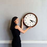 Newgate Wimbledon Clock Solid Wood V398-NGSBILL235DO