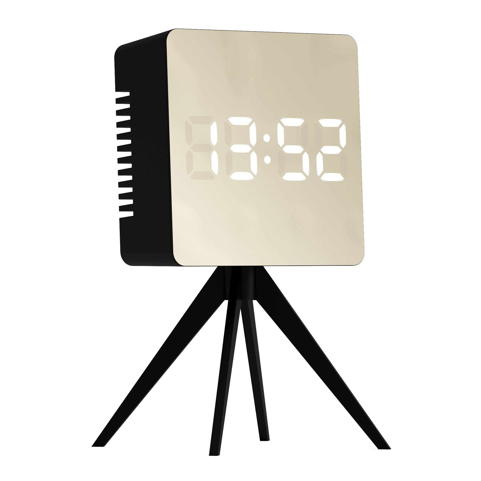 Newgate Space Hotel Droid Led Alarm Clock Black V398-NGSH-DROI-G1-K