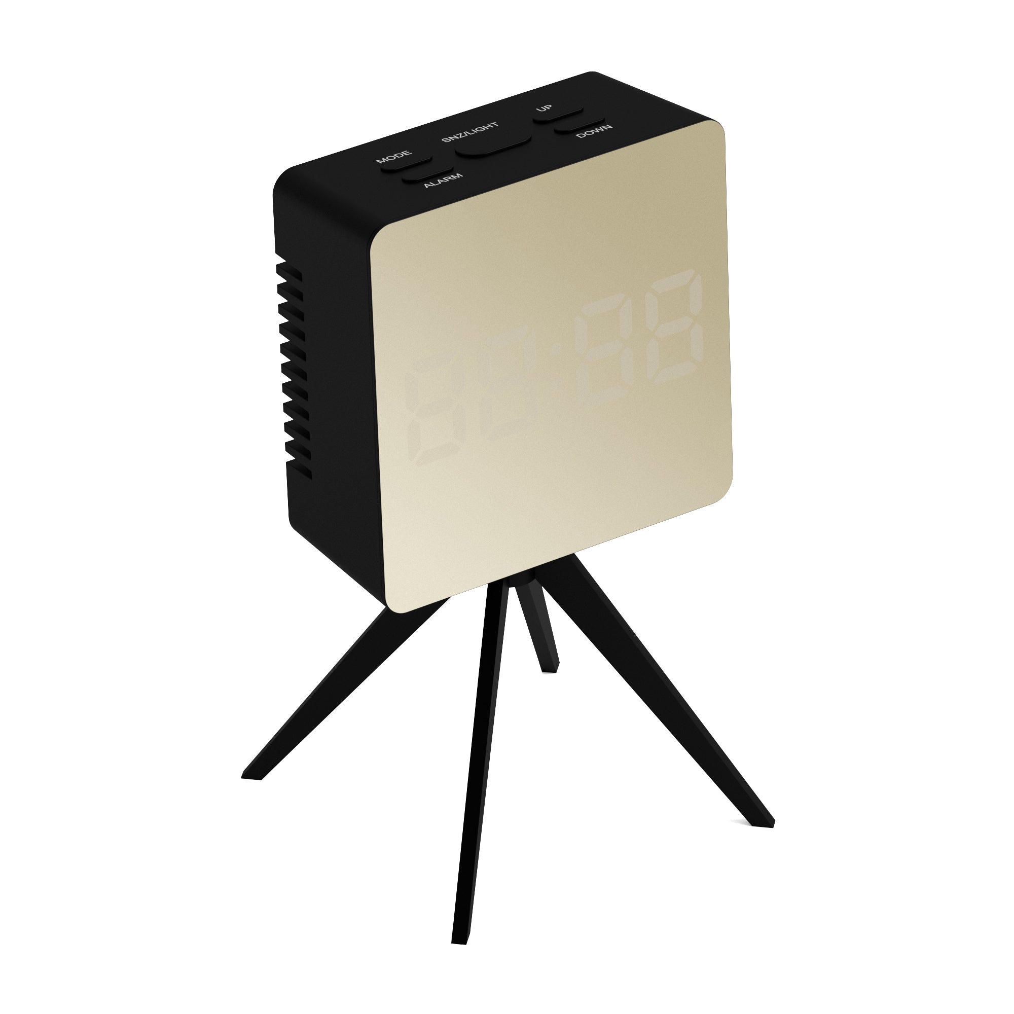 Newgate Space Hotel Droid Led Alarm Clock Black V398-NGSH-DROI-G1-K