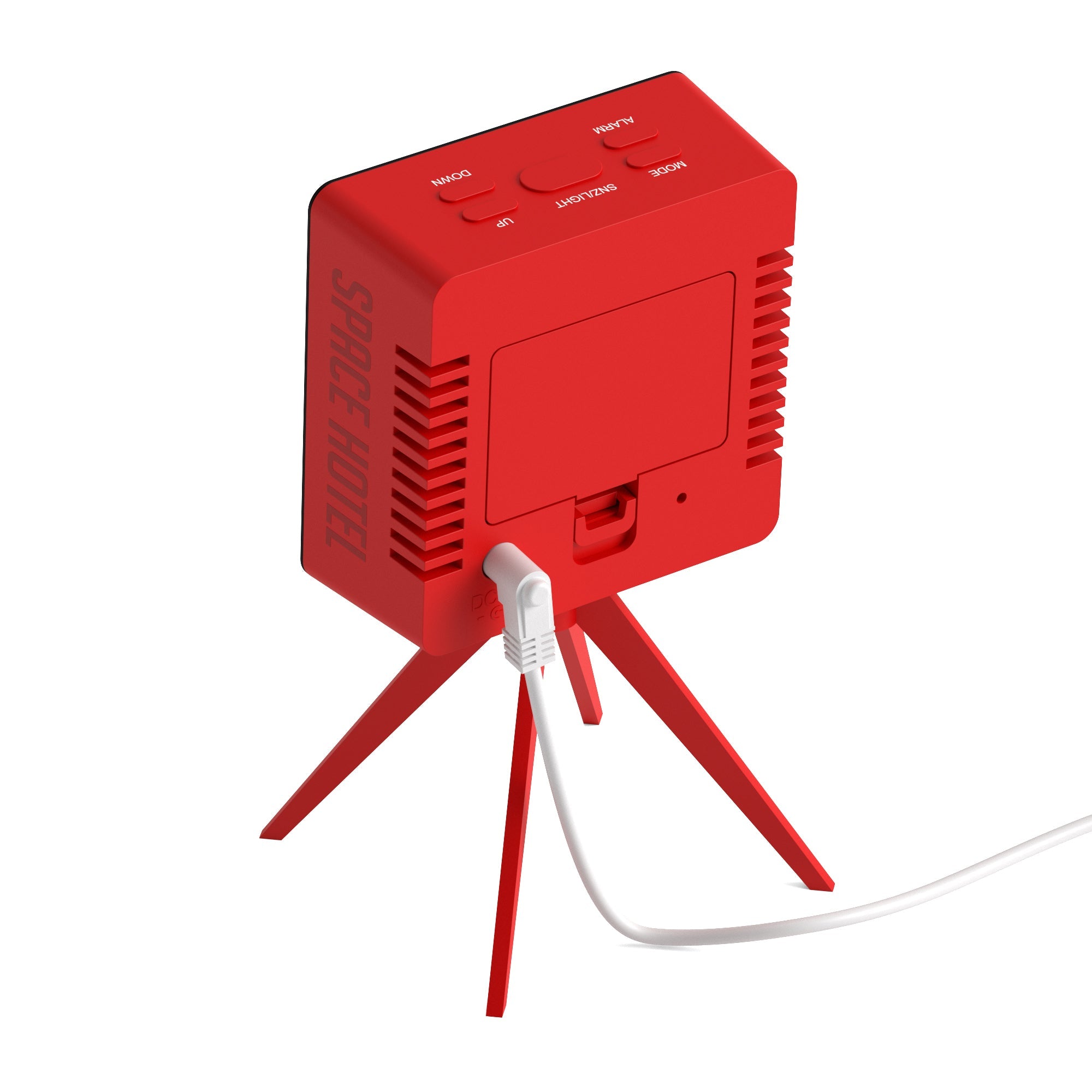 Newgate Space Hotel Droid Led Alarm Clock Red V398-NGSH-DROI-S1-FER