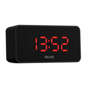 Newgate Space Hotel Hypertron Alarm Clock Black Case - Black Lens - Red Led V398-NGSH-HYPE-R1-K