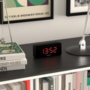 Newgate Space Hotel Hypertron Alarm Clock Black Case - Black Lens - Red Led V398-NGSH-HYPE-R1-K