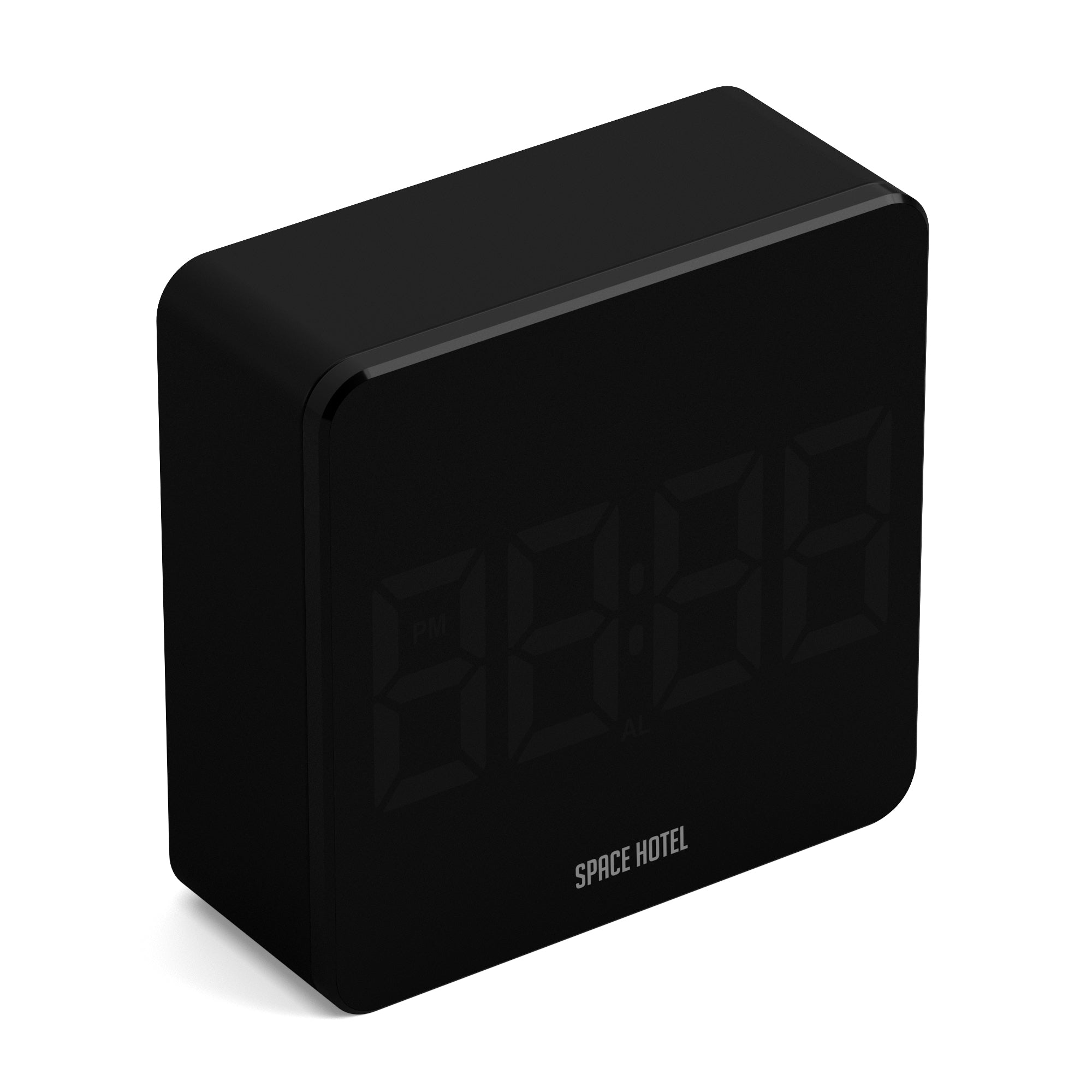 Newgate Space Hotel Orbatron Alarm Clock Black Case - Black Lens - Green Led V398-NGSH-ORB-G1-K