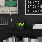 Newgate Space Hotel Orbatron Alarm Clock Black Case - Black Lens - Green Led V398-NGSH-ORB-G1-K