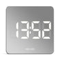 Newgate Space Hotel Orbatron Alarm Clock White Case - Silver Lens - White Led V398-NGSH-ORB-W1-W