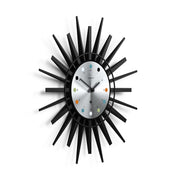 Newgate Stingray Wall Clock Black - Silver Dial V398-NGSTING316K