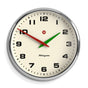 Newgate Superstore Wall Clock Alpha Dial Chrome V398-NGSUPE216CH