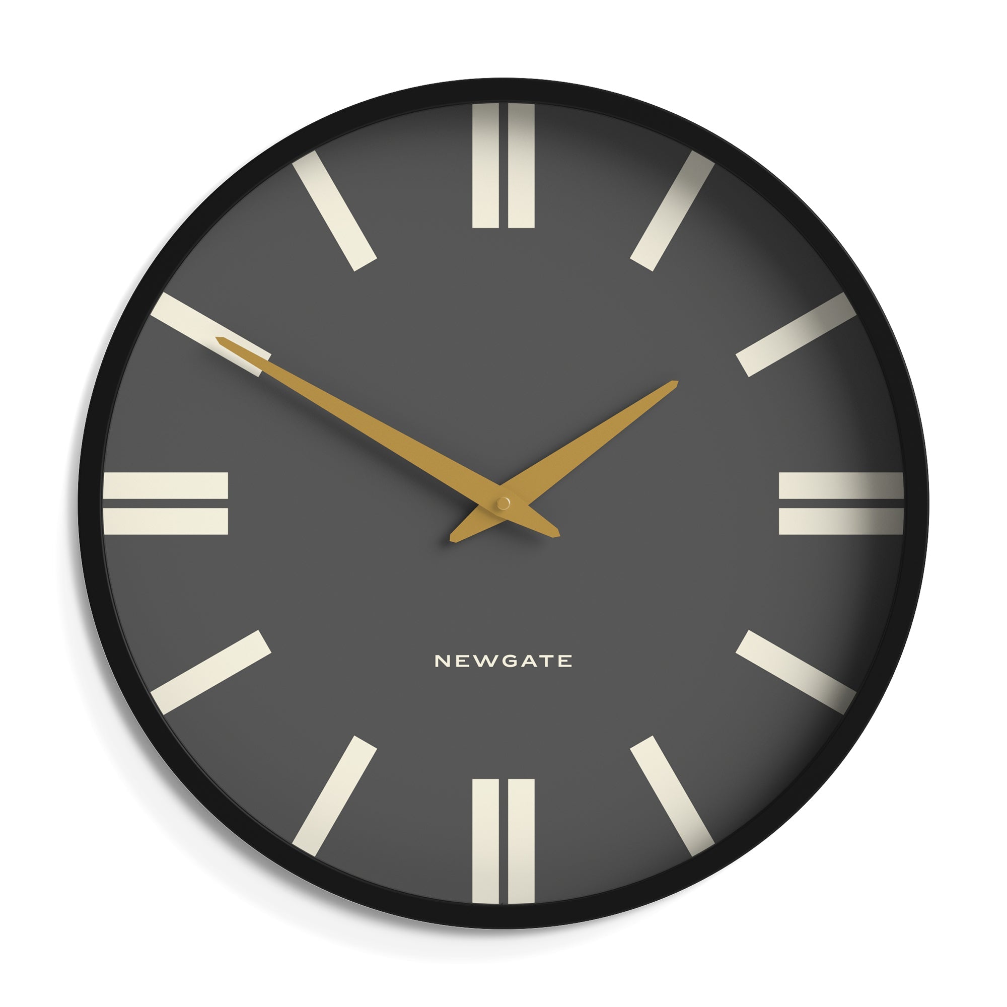 Newgate Universal Wall Clock Plaza Dial Black V398-NGUNIV276K