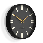 Newgate Universal Wall Clock Plaza Dial Black V398-NGUNIV276K