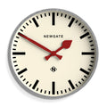 Newgate Universal Wall Clock Railway Dial Galvanised V398-NGUNIV390GAL