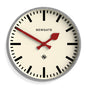 Newgate Universal Wall Clock Railway Dial Galvanised V398-NGUNIV390GAL