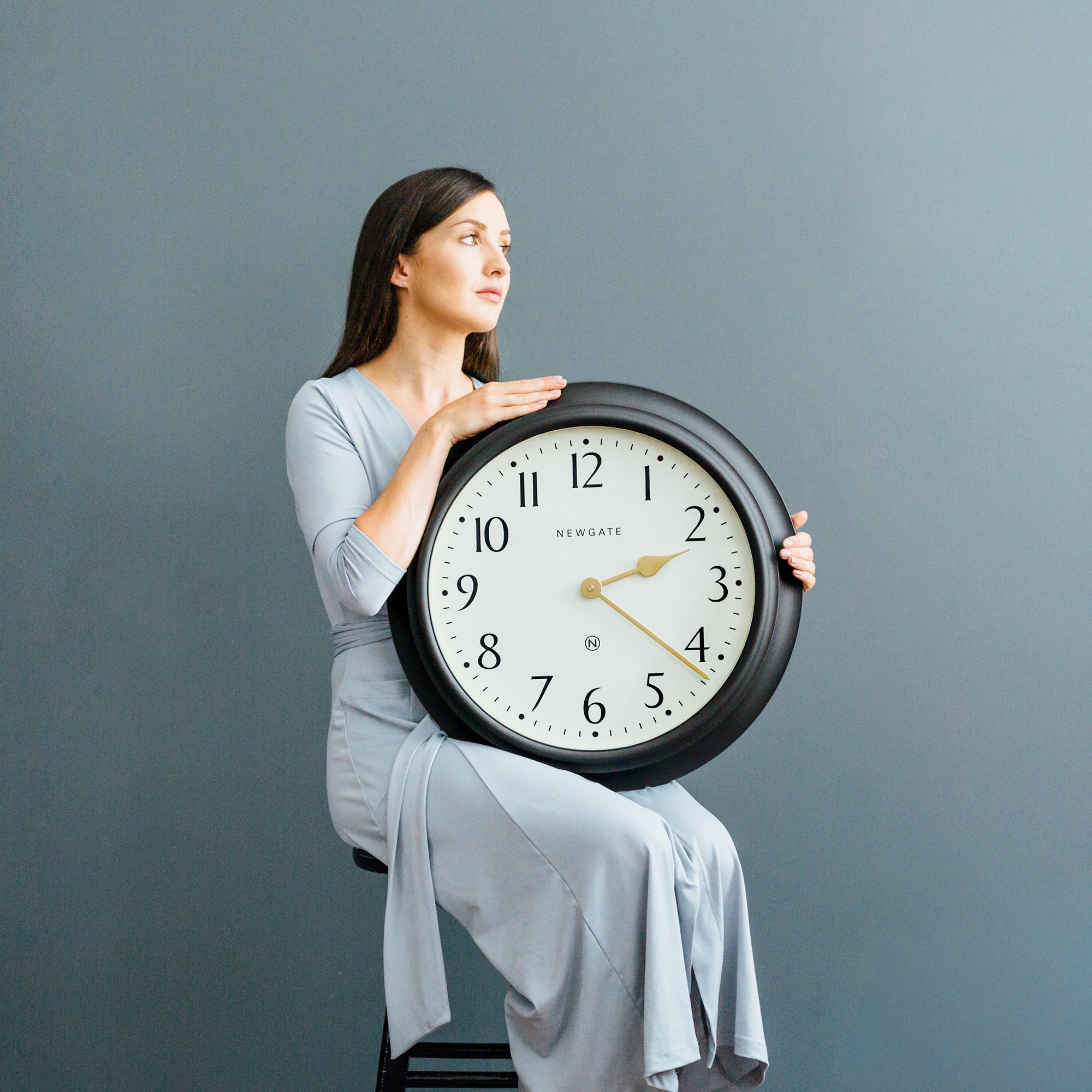 Newgate Westhampton Clock Gravity Grey V398-NGWEST117GGY