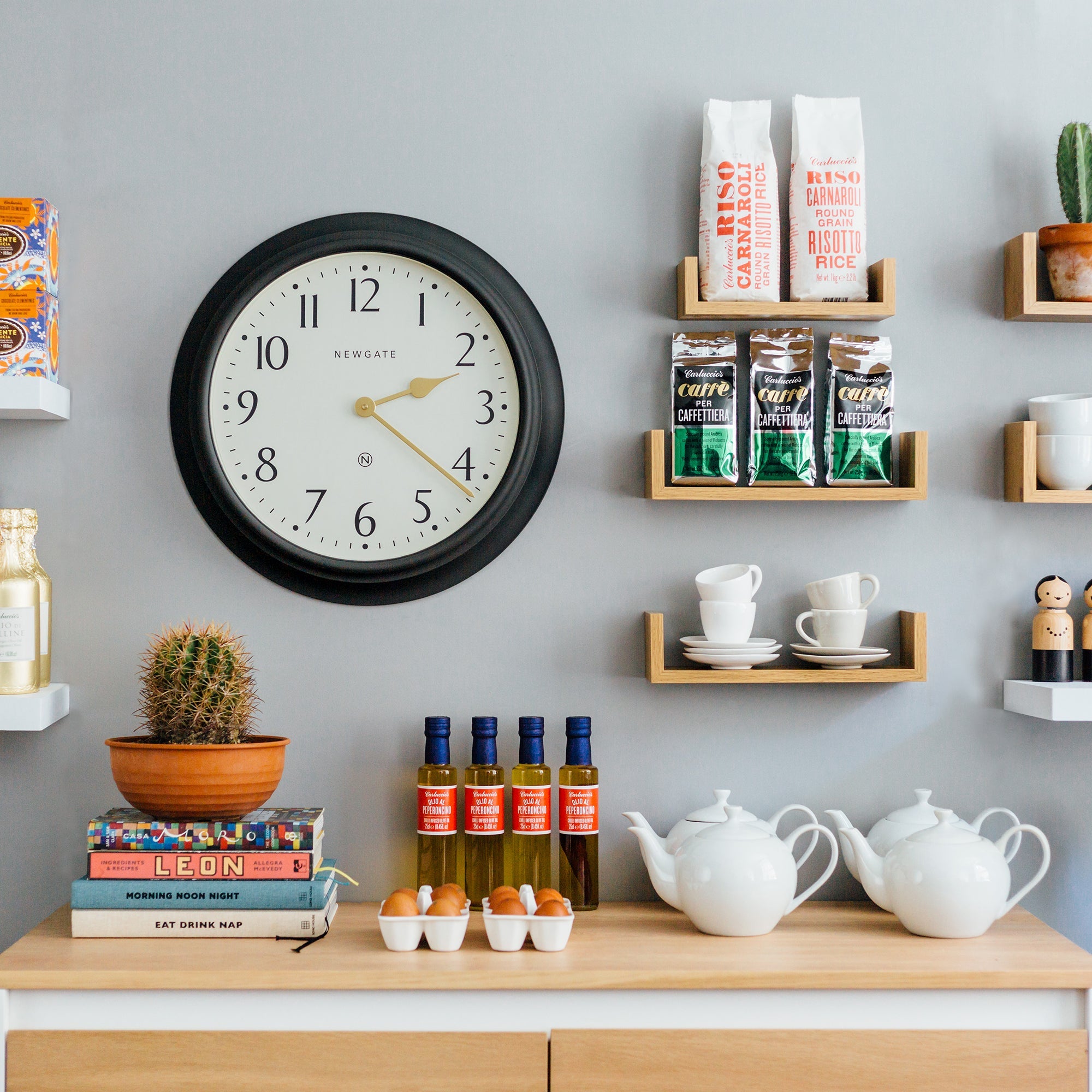 Newgate Westhampton Clock Gravity Grey V398-NGWEST117GGY