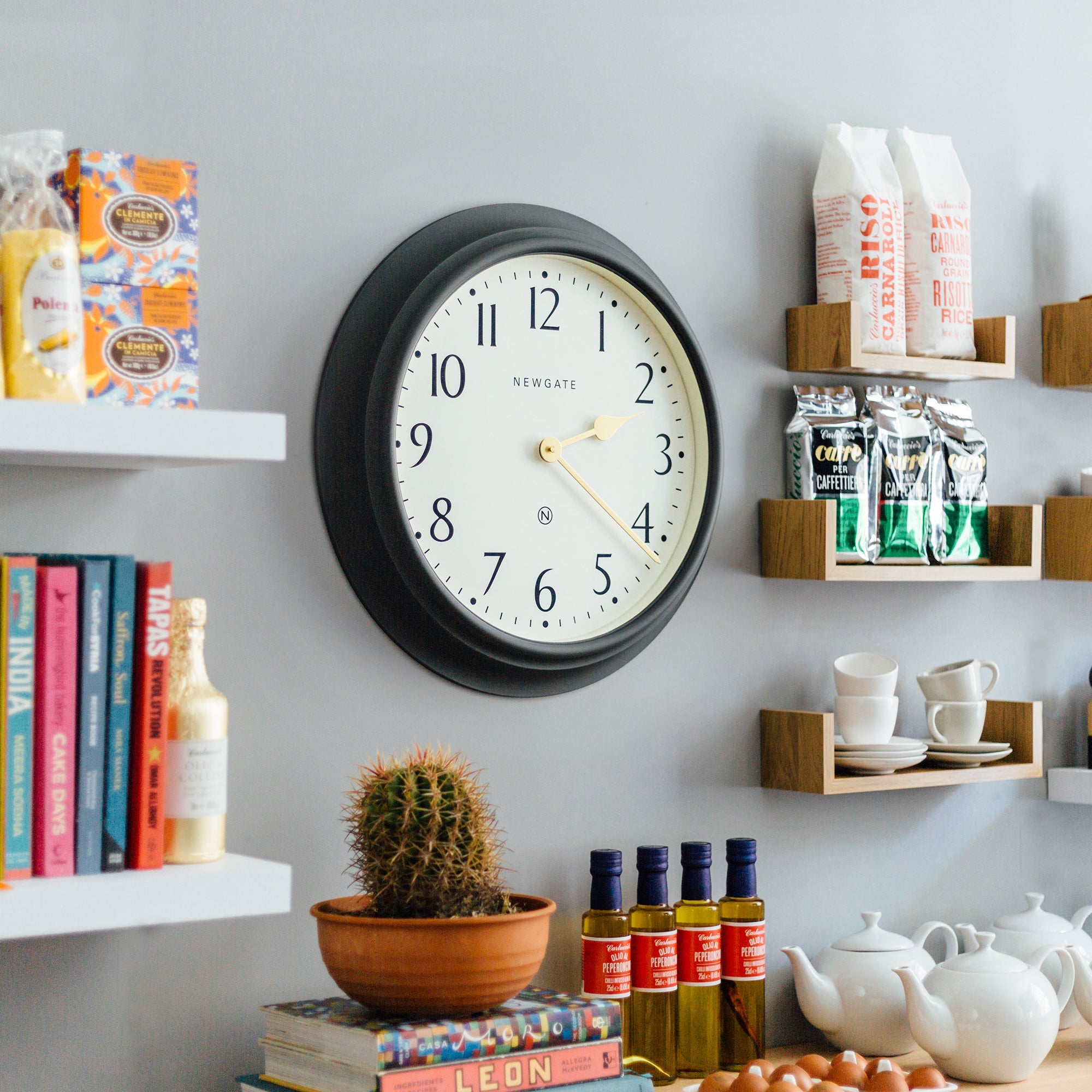 Newgate Westhampton Clock Gravity Grey V398-NGWEST117GGY