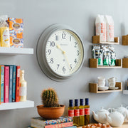 Newgate Westhampton Clock Posh Grey V398-NGWEST117PGY