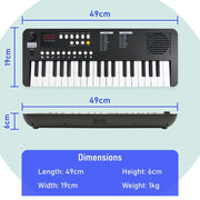 Axus Mini Keyboard 37 Key Keyboard - Black V398-NM-AXMK37BKII