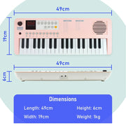 Axus Mini Keyboard 37 Key Keyboard - Pink V398-NM-AXMK37PKII
