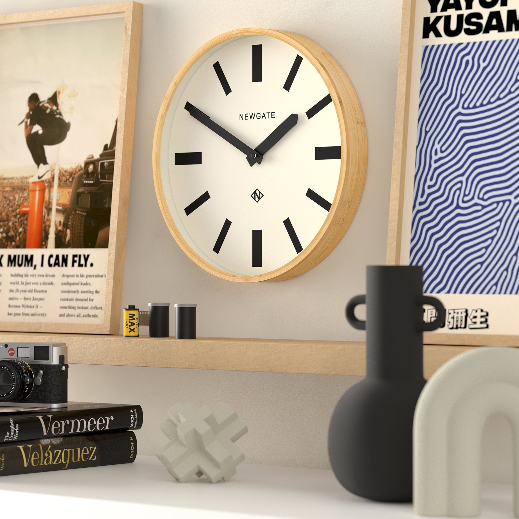 Newgate Mauritius Wall Clock - Ocean Dial V398-NM-MAU250LB