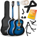 3rd Avenue Acoustic Guitar Premium Pack - Blueburst V398-NM-STX10ABBPK2