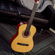 3rd Avenue Full Size Classical Guitar Pack - Natural V398-NM-STX20ANPK