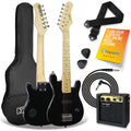3rd Avenue Junior Electric Guitar Pack - Black V398-NM-STX30BKPK