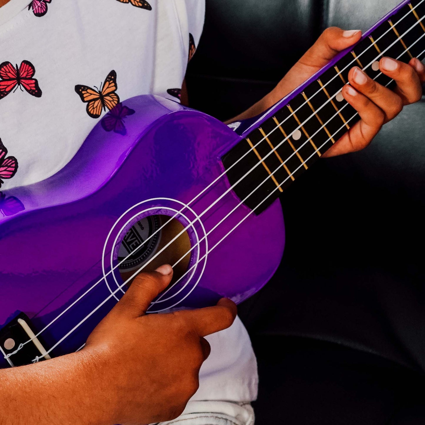 3rd Avenue Soprano Ukulele - Purple V398-NM-STX40PU
