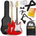 3rd Avenue 3/4 Size Electric Guitar - Red V398-NM-XF203CRDPK