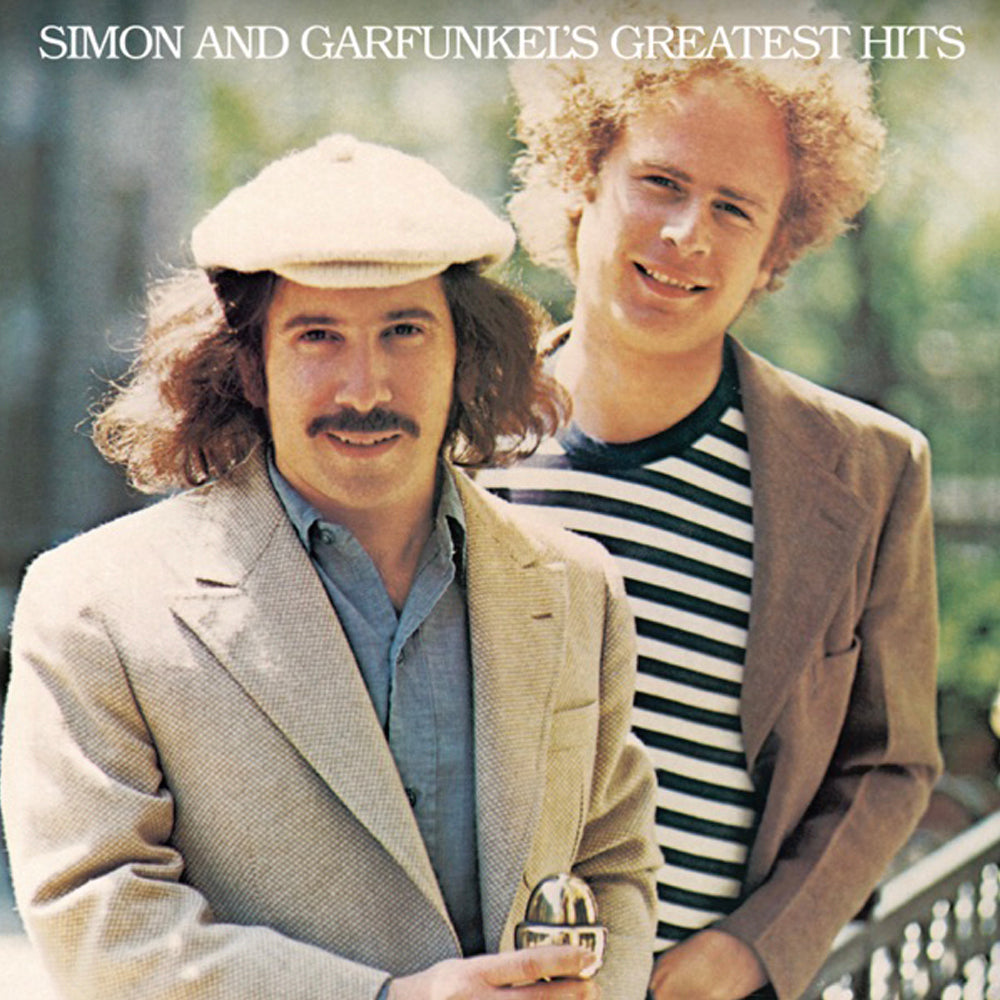 Simon & Garfunkel Greatest Hits Vinyl Album & Crosley Record Storage Display Stand V398-SM-19075817661-BS