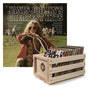 Crosley Record Storage Crate Janis Joplin Janis Joplin's Greatest Hits Vinyl Album Bundle V398-SM-19075819581-B