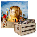 Crosley Record Storage Crate Travis Scott Astroworld Vinyl Album Bundle V398-SM-19075888361-B