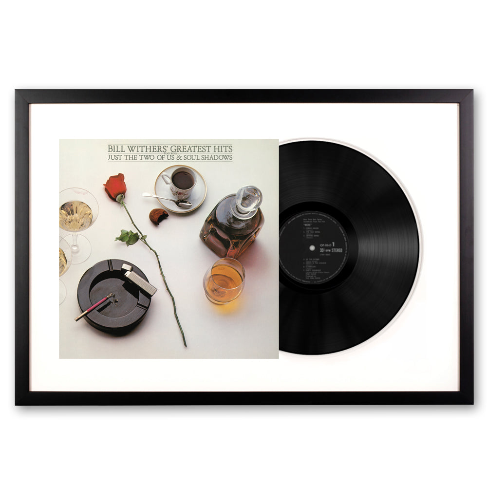 Framed Bill Withers Greatest Hits Vinyl Album Art V398-SM-19439806741-FD