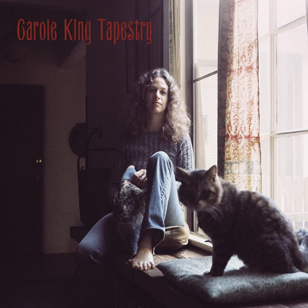 Carole King Tapestry Vinyl Album & Crosley Record Storage Display Stand V398-SM-19439840701-BS