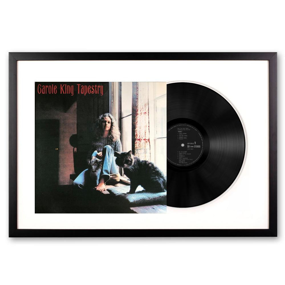 Framed Carole King Tapestry Vinyl Album Art V398-SM-19439840701-FD